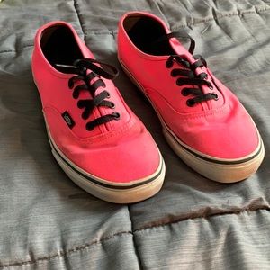 Hot Pink Women’s Vans